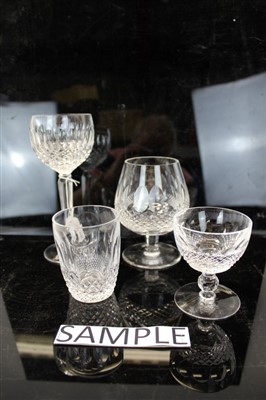 Lot 2123 - Waterford Crystal Colleen pattern table service