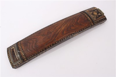Lot 1025 - 19th century Japanese lacquered harp