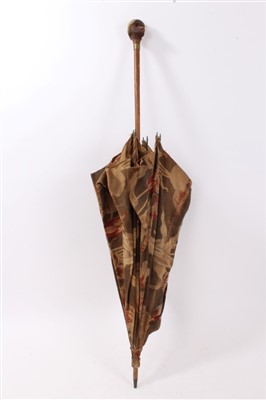 Lot 1021 - Victorian novelty monkey head parasol