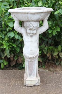 Lot 1548 - Classical marble garden sculpture