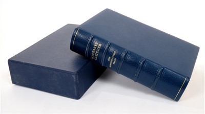 Lot 122 - The Right Honourable Baroness Thatcher L.G.,O.M., signed leather bound limited edition book