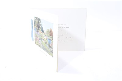 Lot 146 - Queen Mary 1939 Christmas card