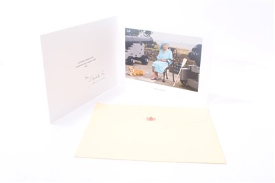 Lot 150 - Queen Mother 2001 card