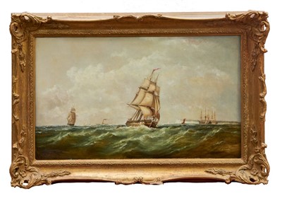 Lot 1319 - Ebenezer Coles (1812-1897) pair of oils on canvas 