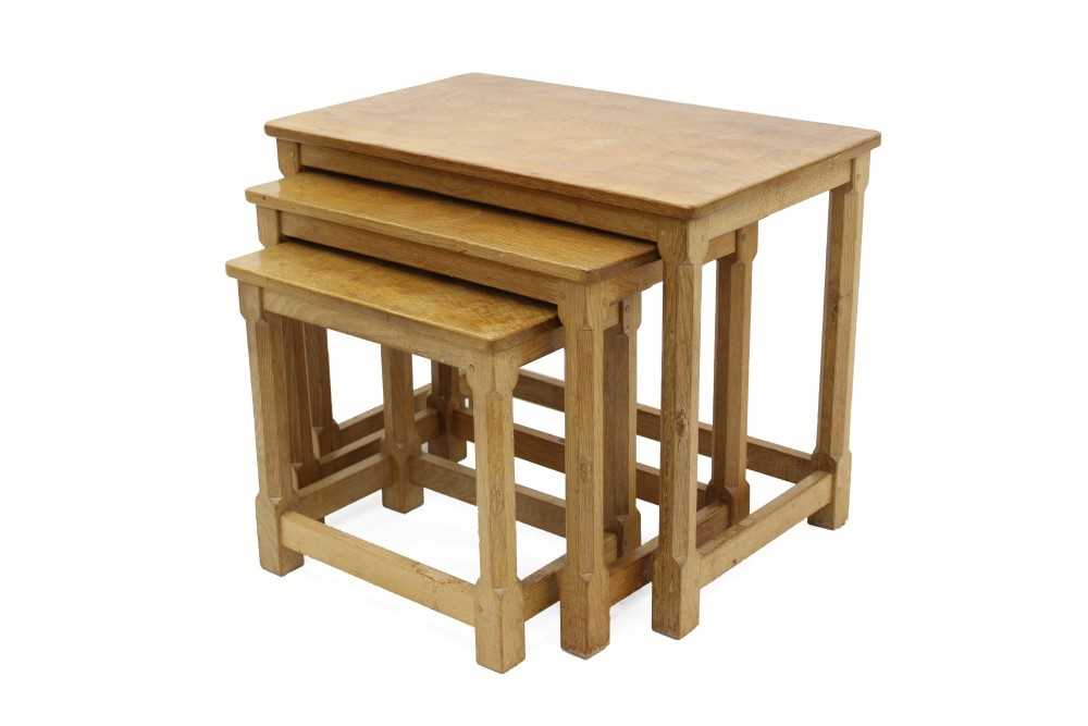 Lot 1557 - Nest of three tables