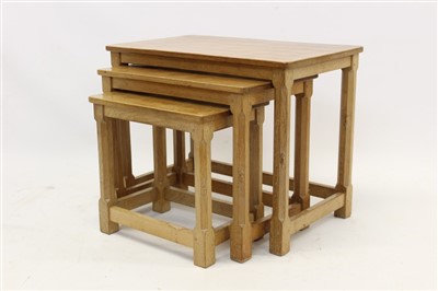 Lot 1557 - Nest of three tables