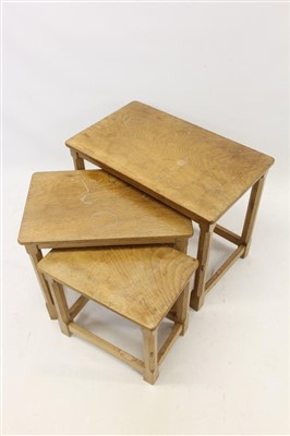 Lot 1557 - Nest of three tables