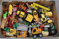 Lot 2889 - Diecast unboxed selection of farm vehicles,...