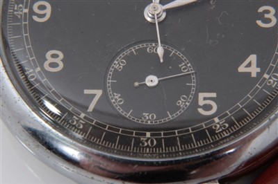 Lot 601 - Rare Longines Avigation U.S. Hack wristwatch