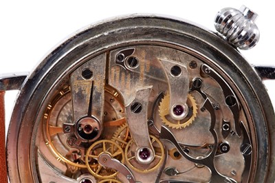 Lot 601 - Rare Longines Avigation U.S. Hack wristwatch