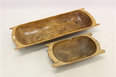 Lot 1361 - Two 19th century dough bins