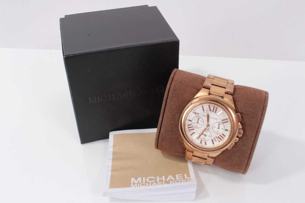 Lot 3235 - Michael Kors Wristwatch in box