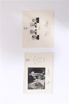 Lot 106 - H.R.H. Prince Henry - Two Christmas cards