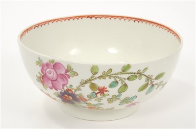 Lot 7 - 18th century Lowestoft Curtis-style bowl