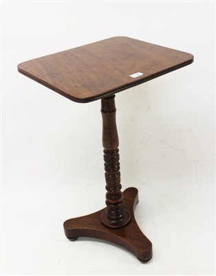Lot 1340 - George IV period mahogany wine table