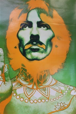 Lot 2452 - Group of four Psychedelic Beatles posters 1967 by Richard Avedon Daily Express