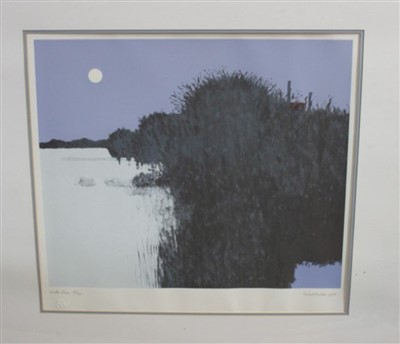 Lot 1114 - Robert Buhler (1916-1989) signed limited edition screenprint - Winter Piece