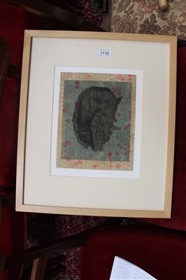 Lot 1110 - Barbara Freeman, contemporary, signed etching - Fragment, 1/1, dated ‘92, framed, 29cm x 23cm