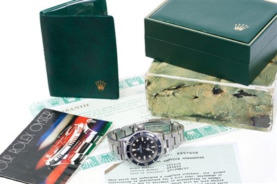 Lot 551 - Gentlemen’s Rolex Submariner vintage stainless steel wristwatch, model 5513/0, serial number 6057058
