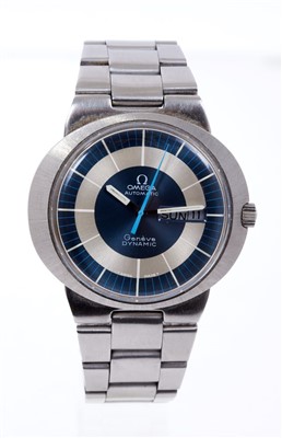 Lot 559 - 1960s / 1970s gentlemen’s Omega Automatic Genève Dynamic stainless steel wristwatch