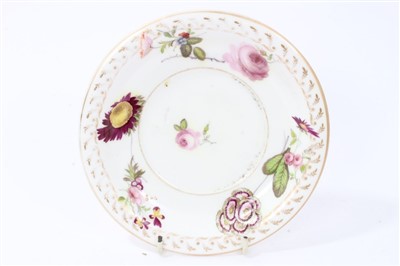 Lot 103 - Early 19th century Swansea porcelain circular saucer / stand
