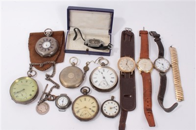 Lot 3303 - Group of wristwatches and pocket watches