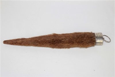 Lot 851 - Otter paddle with silver mount