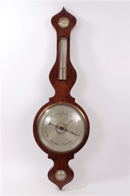 Lot 3626 - Banjo Wall barometer
