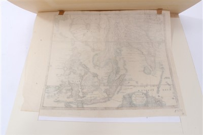 Lot 964 - Philippe Cluver (1580-1622), hand-coloured map - ‘Indiae Orientalis’, 22cm x 26cm, 1697, together with another - ‘Isles de L’ Indie Orientale’ (2).