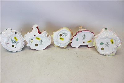 Lot 2007 - Ten Royal Doulton ladies- Autumn Breezes HN2131, Flowers Of LOVE HN3709, Rachel HN2936, Linda HN3374, Victoria HN2471, Elaine HN4865, Rebecca HN4041, Gail HN2936, Elizabeth  HN5034 and Christmas Da...