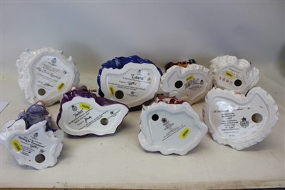 Lot 2022 - Eight Royal Worcester ladies