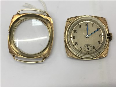 Lot 602 - 1940s Gentleman’s Rolex 9ct gold wristwatch