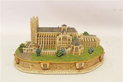 Lot 2076 - Lilliput Lane model of Westminster Abbey,