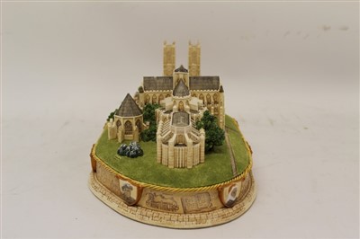 Lot 2076 - Lilliput Lane model of Westminster Abbey,