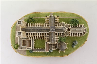 Lot 2076 - Lilliput Lane model of Westminster Abbey,