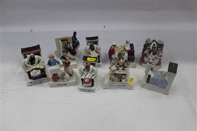 Lot 2110 - Group of nine various 19th century fairings (9)