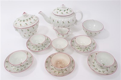 Lot 48 - Newhall teaset - fifteen pieces