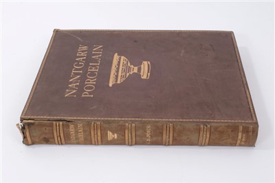 Lot 52 - Book - Nantgarw Porcelain