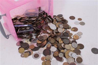 Lot 111 - World – mixed World tokens and medallions