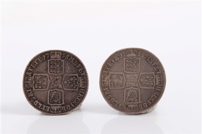 Lot 191 - G.B. mixed silver coins (x 6)