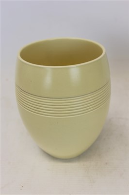 Lot 2115 - Wedgwood Keith Murray Moonstone vase 15cm high