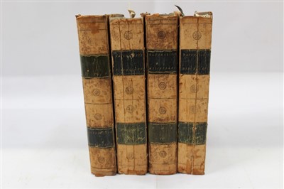 Lot 2527 - Books Vivarium Naturae, or The Naturalist's Miscellany - George Shaw and Frederick P Nodder, London 1790s four vols.