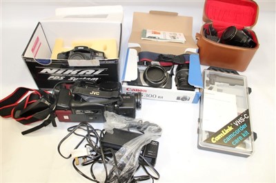 Lot 596 - Various video and photographic items