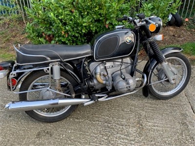 Lot 2956 - 1973 BMW R60/5 600cc twin boxer Motorcycle Reg. No. UGN 19M