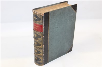 Lot 71 - Book - The Complete Works of William Hogarth, with an introduction by James Hannay, in half calf binding