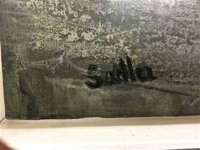 Lot 1165 - Robert Sadler Painting 7 October 1960