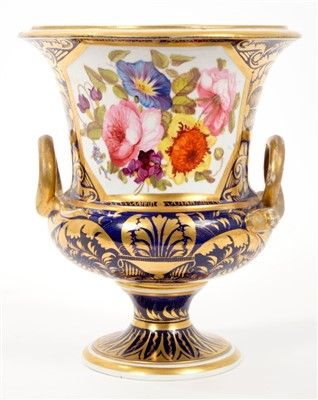 Lot 40 - Derby urn form vase