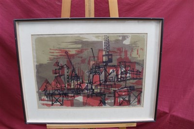Lot 1079 - Joyce Pallot (1912-2004) two signed silkscreen prints