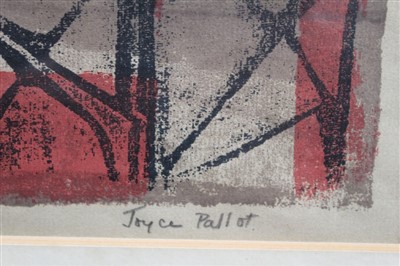 Lot 1079 - Joyce Pallot (1912-2004) two signed silkscreen prints