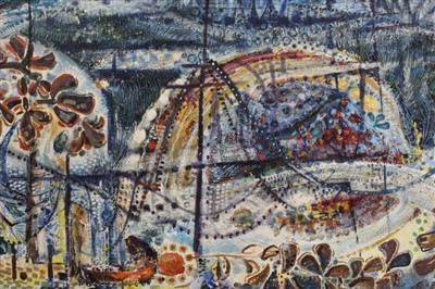 Lot 1111 - Audrey Pilkington Oil from the woods series